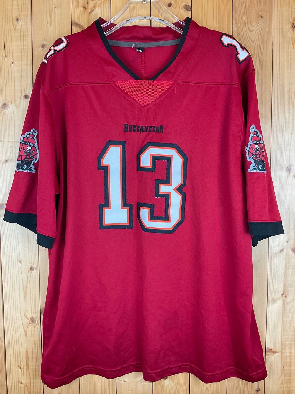 NFL Mike Evans #13 Tampa Bay Buccaneers Jersey, Red - Size L